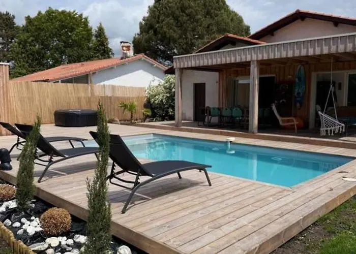 Feriehus Maison 2 Avec Jacuzzi Et Piscine Ares